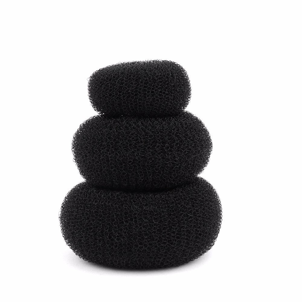 Donut-Style Hair Barrette - 3 piece