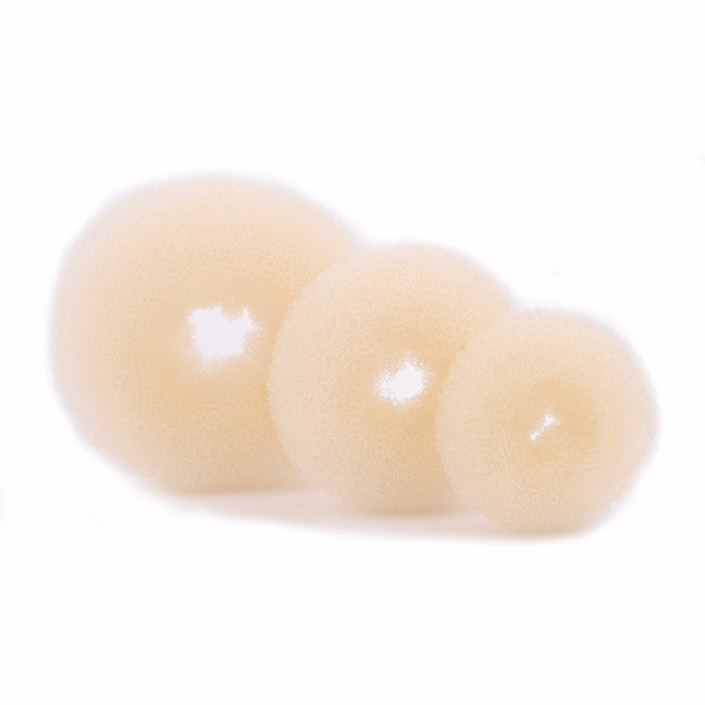 Donut-Style Hair Barrette - 3 piece
