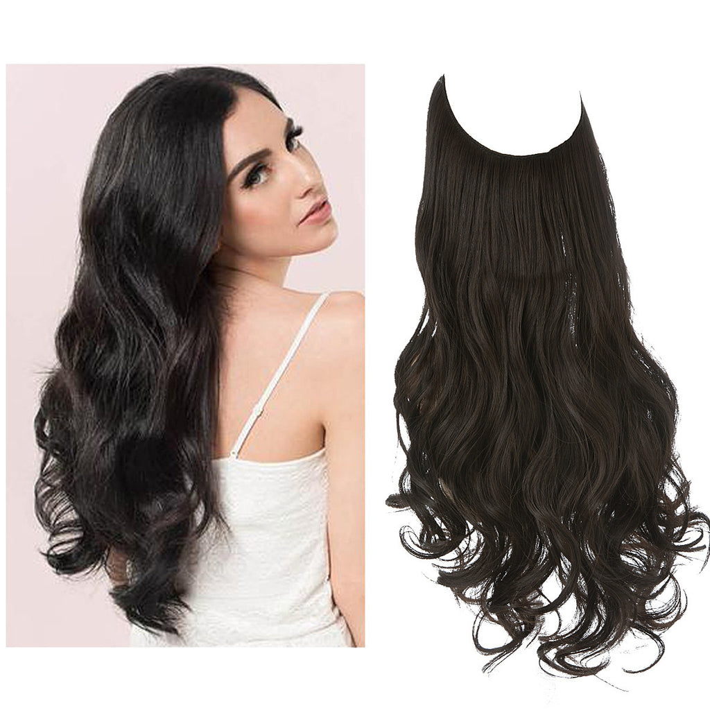 Long Curly Synthetic Wig – Matte Heat-Resistant Fiber