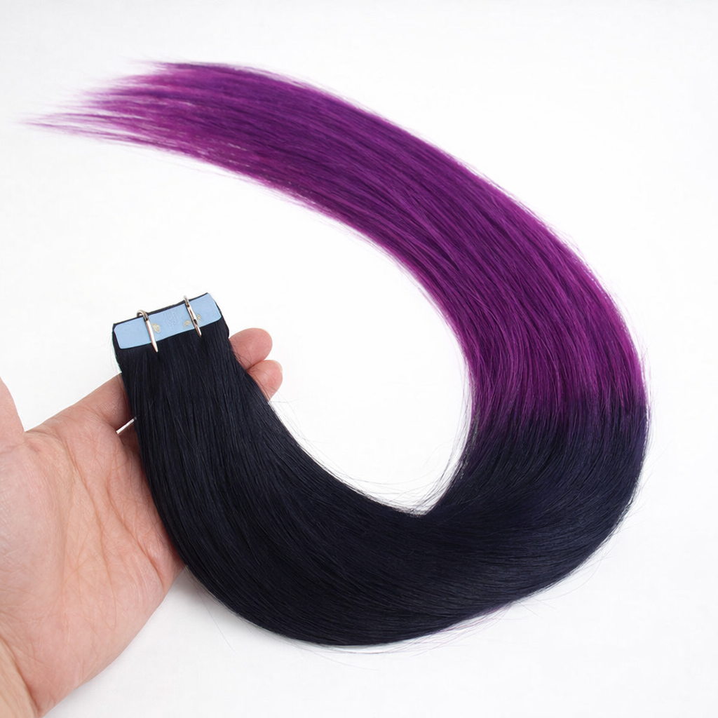 16" PU Nano Hair Extensions – Human Hair (20 Pieces)