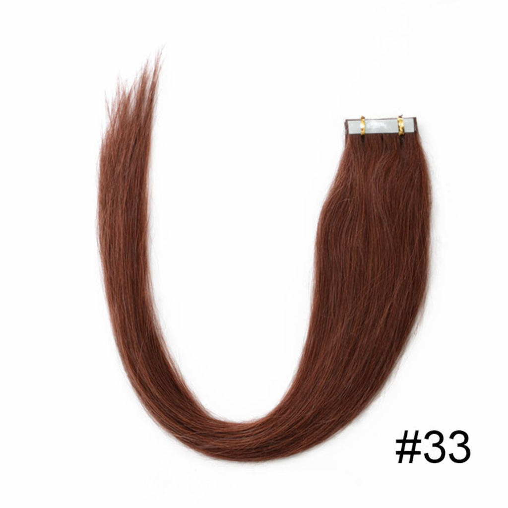 16" PU Nano Hair Extensions – Human Hair (20 Pieces)