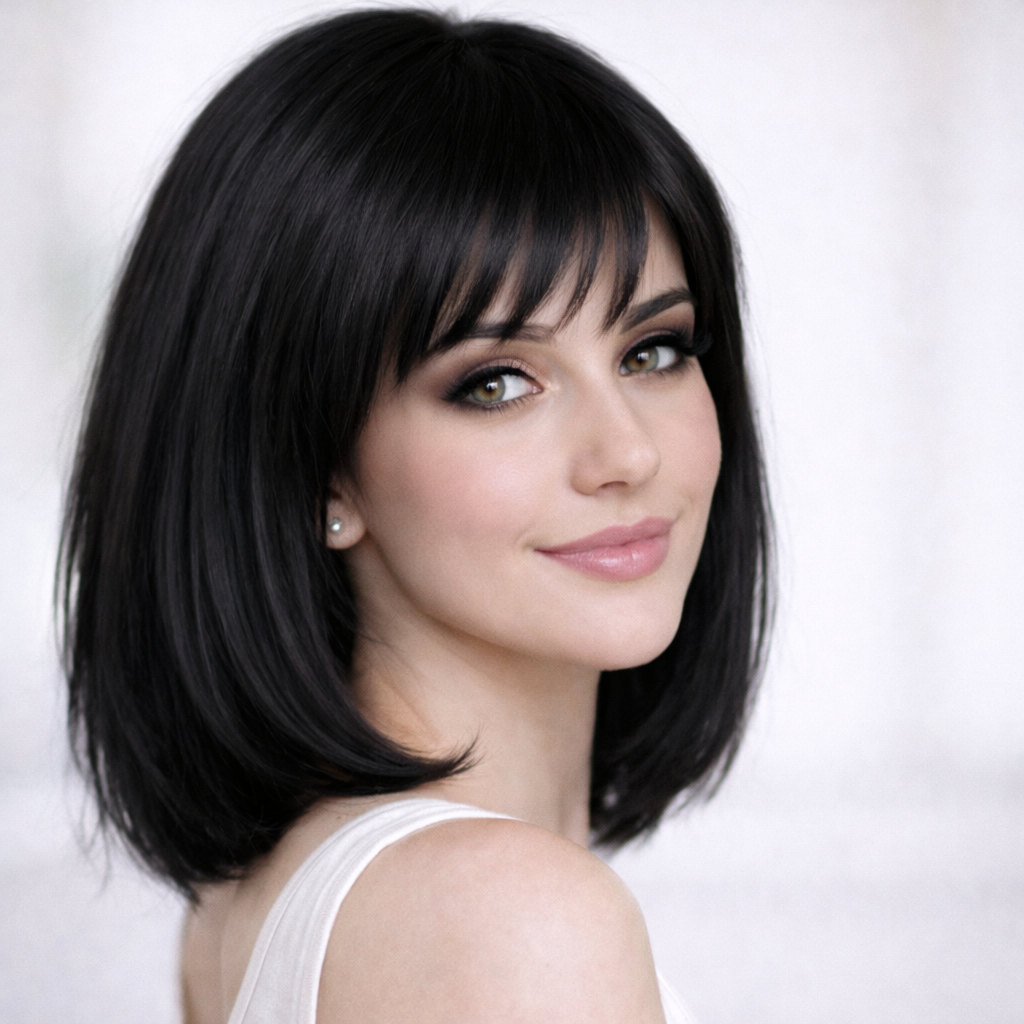 Long Straight Lolita Wig – Shoulder Length