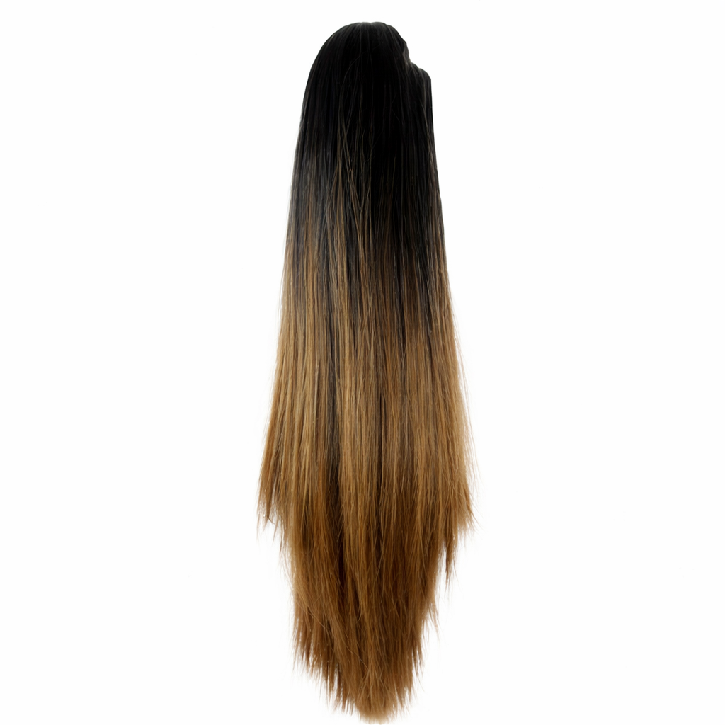 T-Color Straight Ponytail Extension – Clip-In