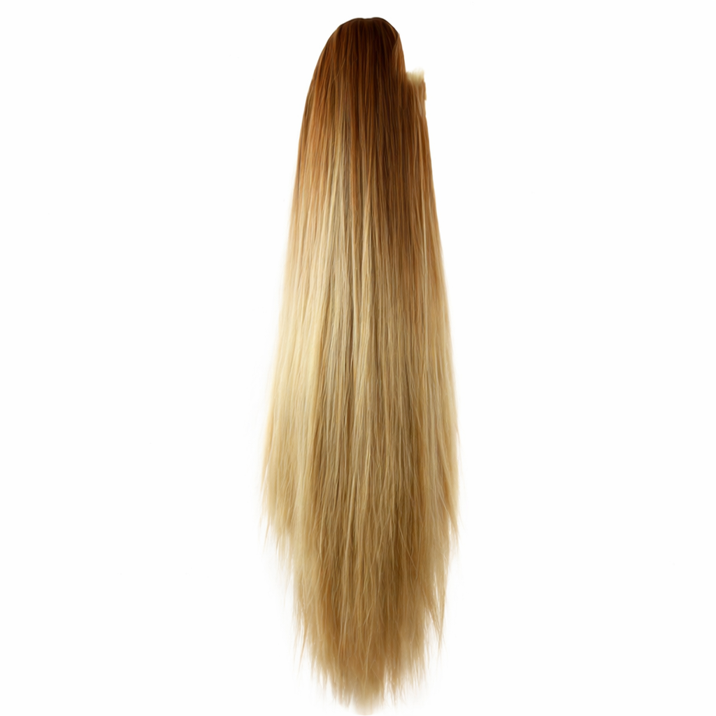 T-Color Straight Ponytail Extension – Clip-In