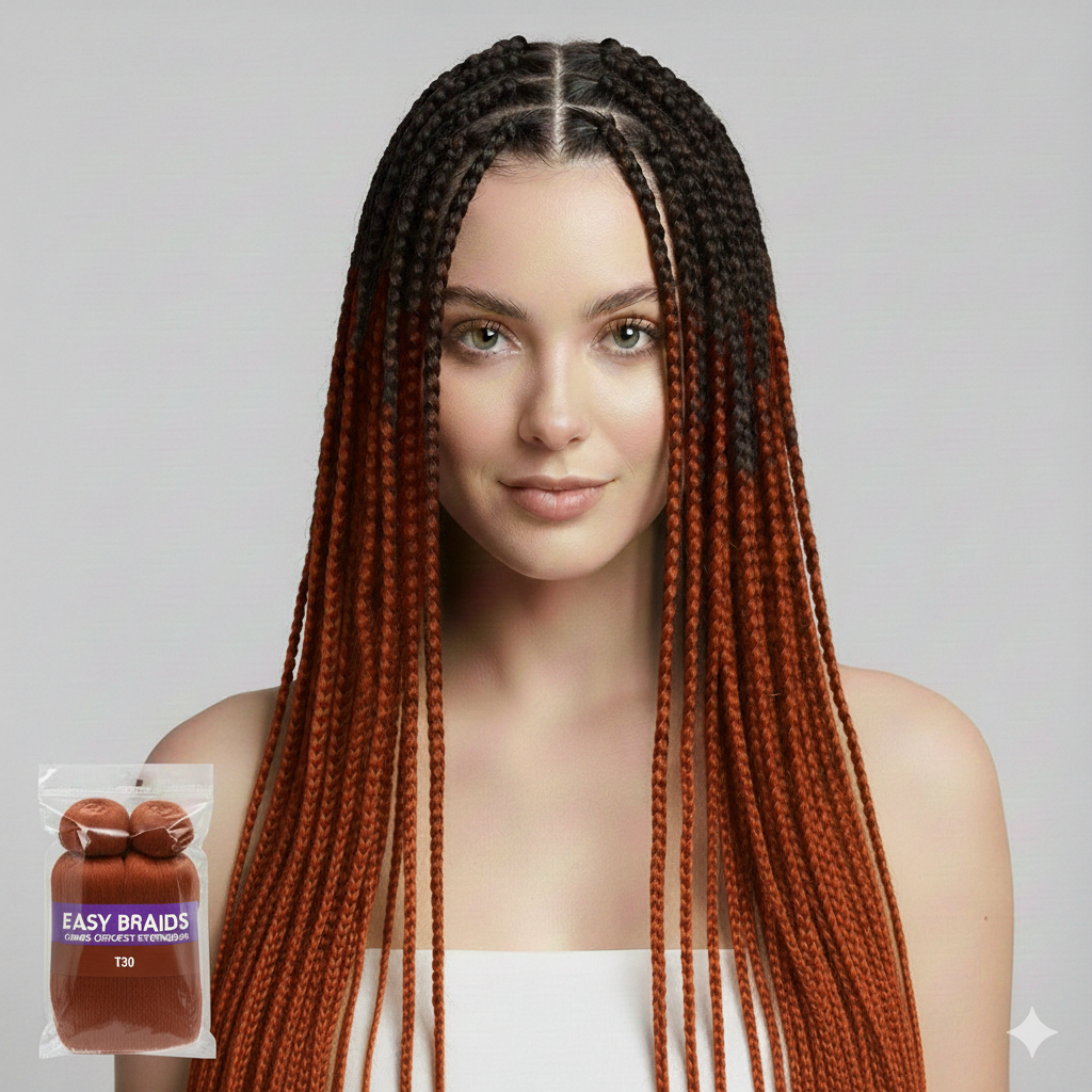 Ombre Braiding Hair – Easy Crochet Extensions