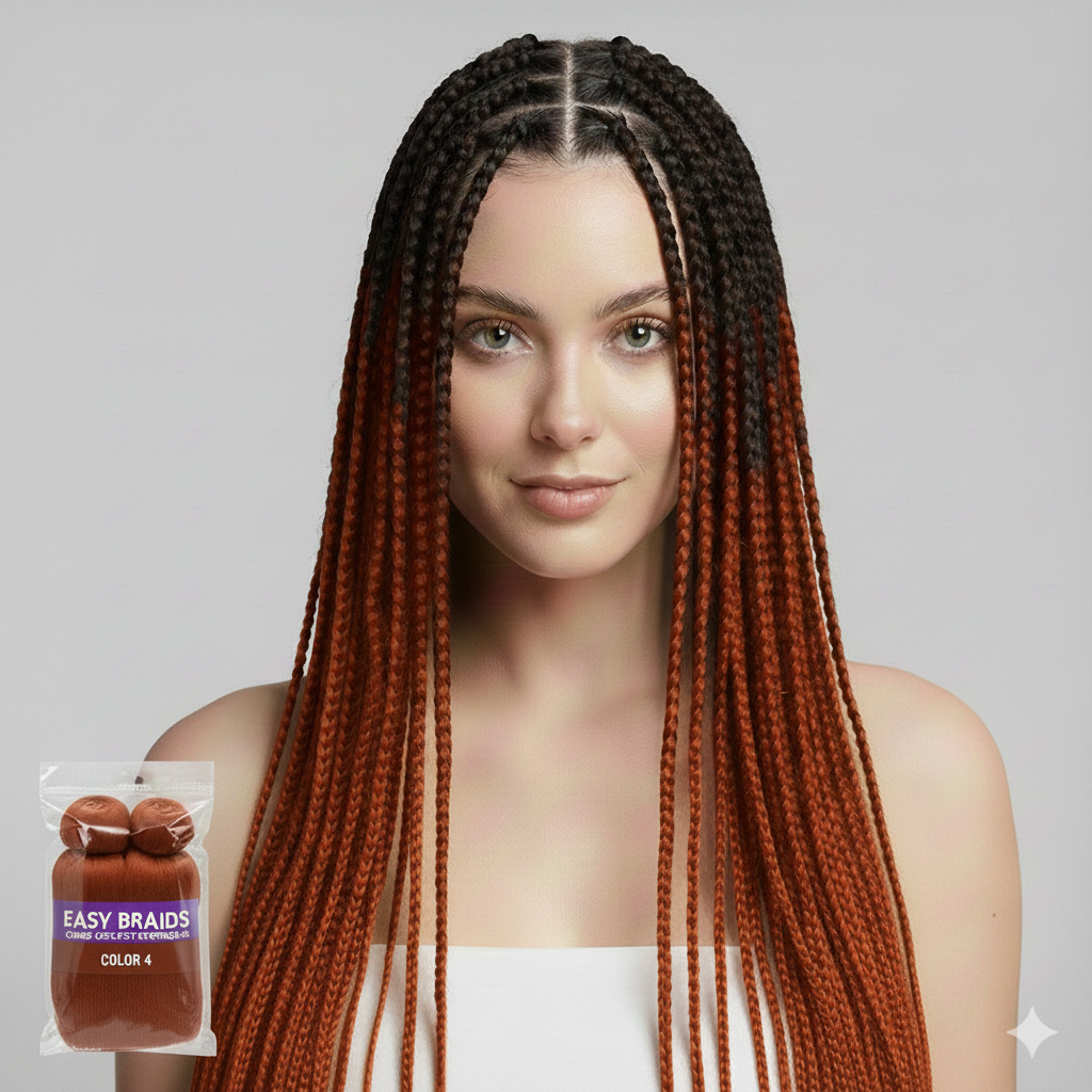 Ombre Braiding Hair – Easy Crochet Extensions