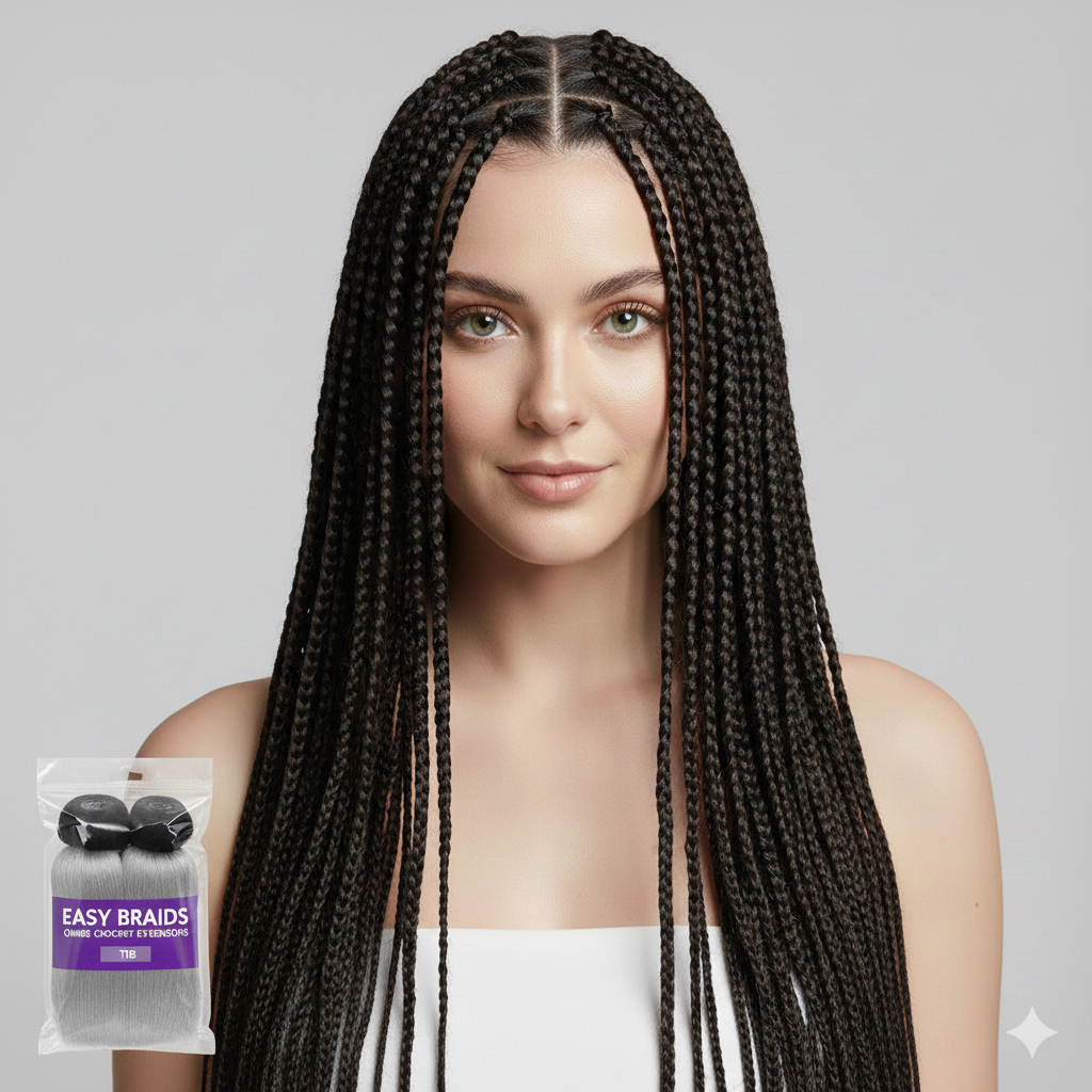 Ombre Braiding Hair – Easy Crochet Extensions