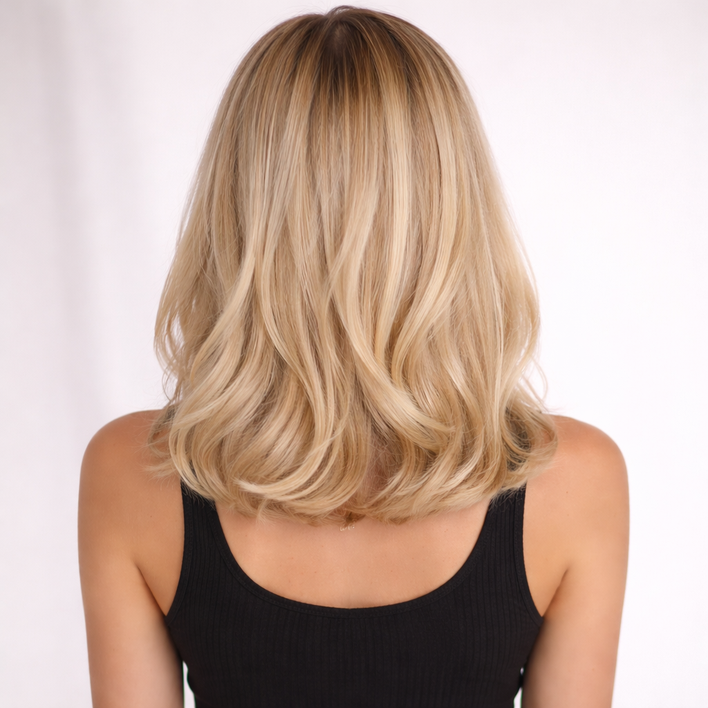 Lace Front Blonde Human Hair Wig