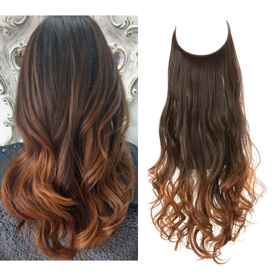 Long Curly Synthetic Wig – Matte High-Temp Fiber