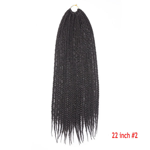 Senegalese Box Braid Crochet Hair Extensions