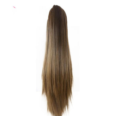 T-Color Straight Ponytail Extension – Clip-In
