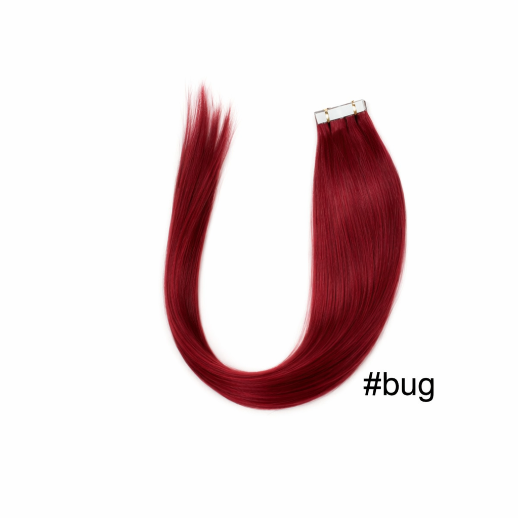 16" PU Nano Hair Extensions – Human Hair (20 Pieces)