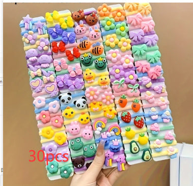 Cute Cartoon Hair Bands – Baby & Toddler Set