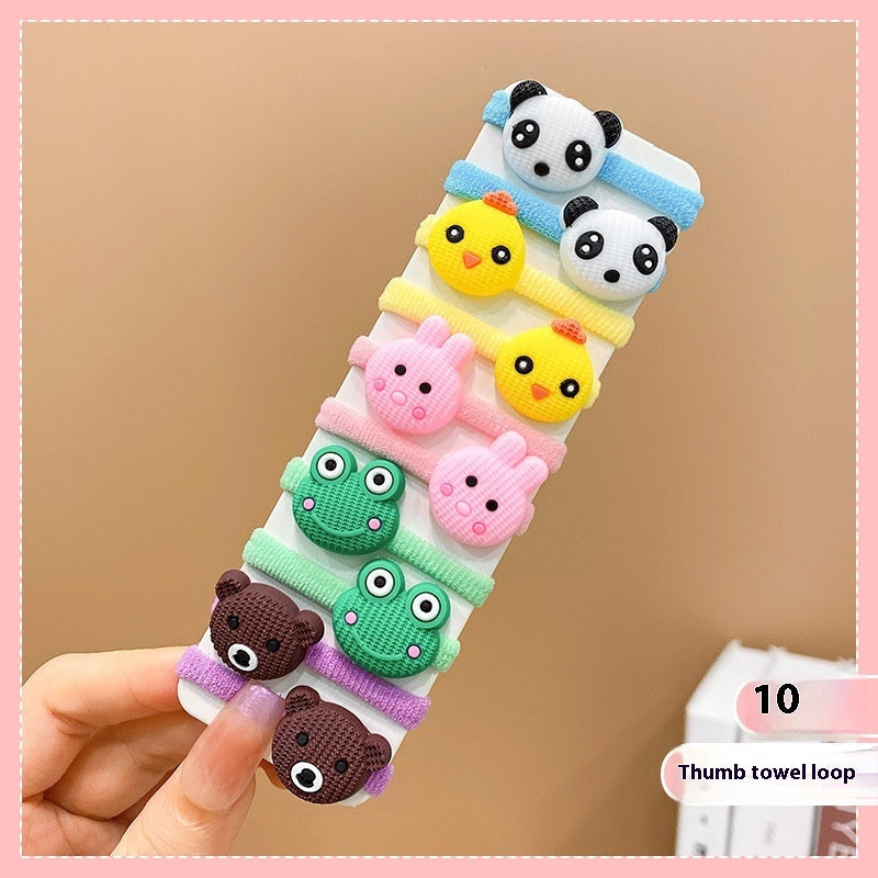 Cute Cartoon Hair Bands – Baby & Toddler Set