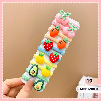 Cute Cartoon Hair Bands – Baby & Toddler Set
