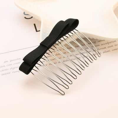 Decorative Bow Hair Clip Comb