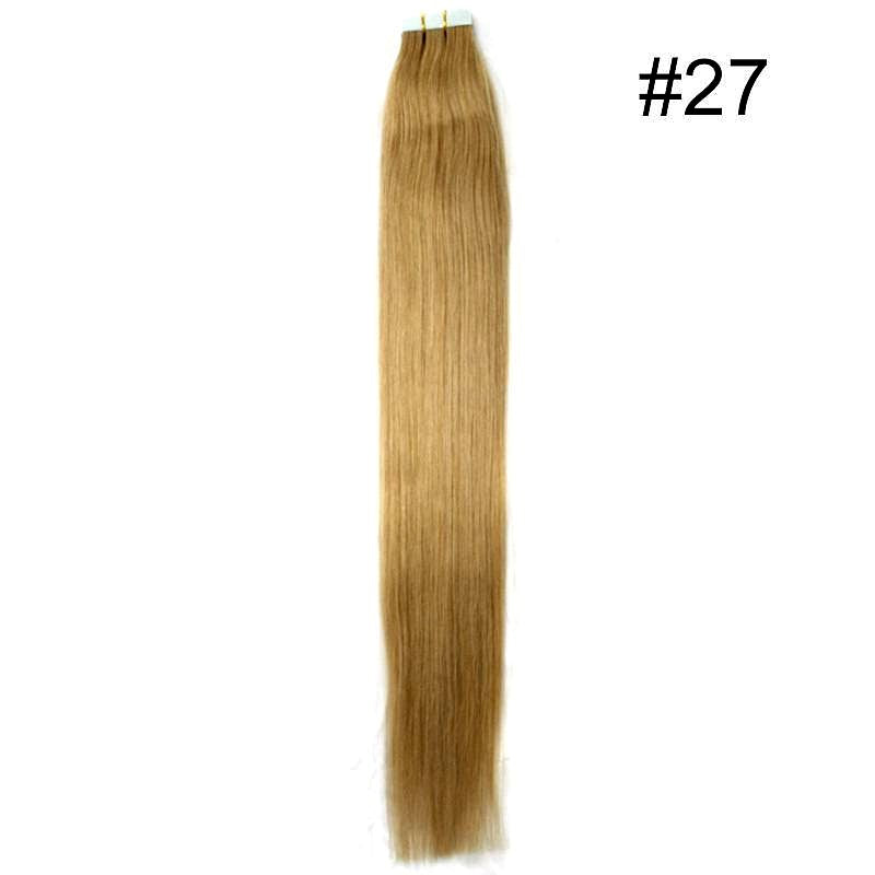 16" PU Nano Hair Extensions – Human Hair (20 Pieces)