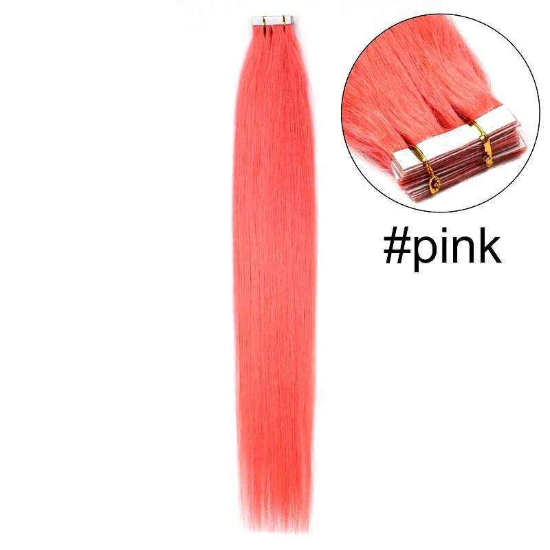 16" PU Nano Hair Extensions – Human Hair (20 Pieces)