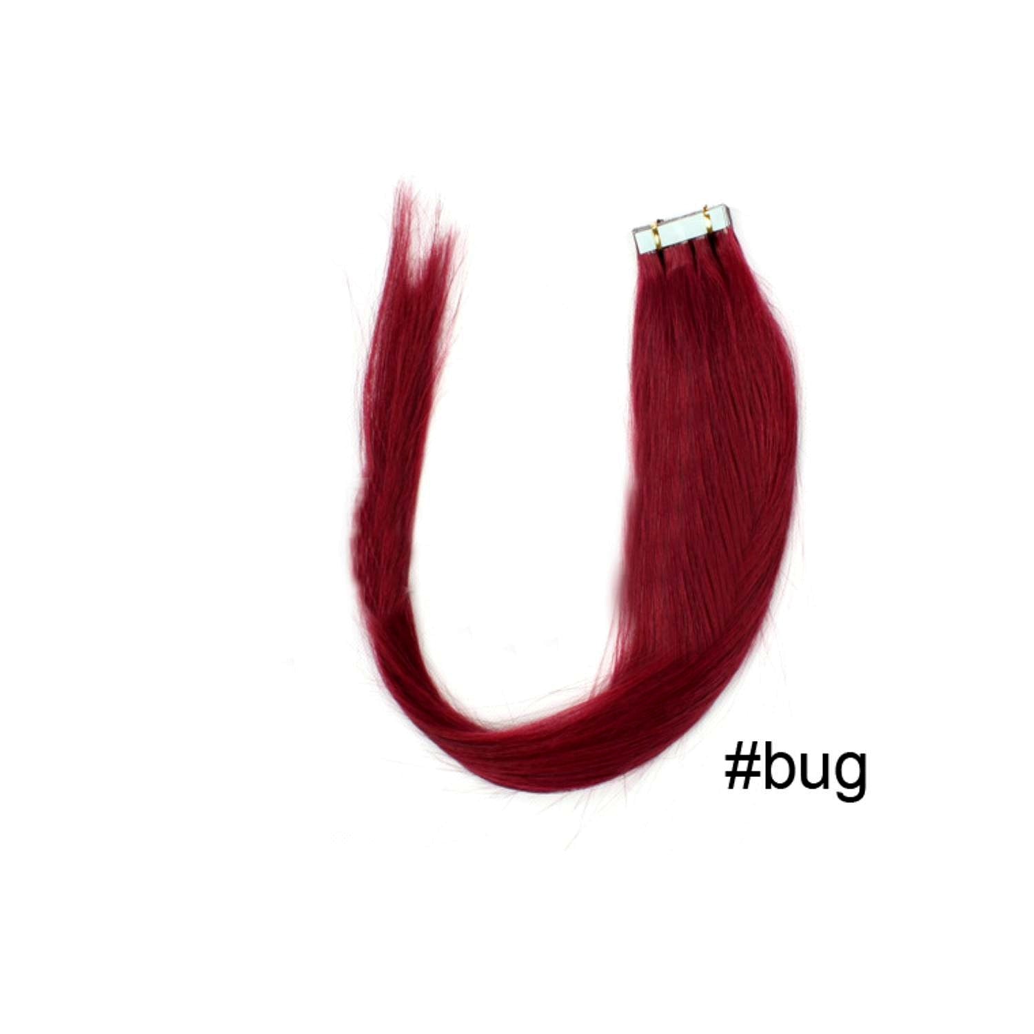 16" PU Nano Hair Extensions – Human Hair (20 Pieces)