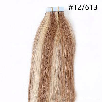16" PU Nano Hair Extensions – Human Hair (20 Pieces)