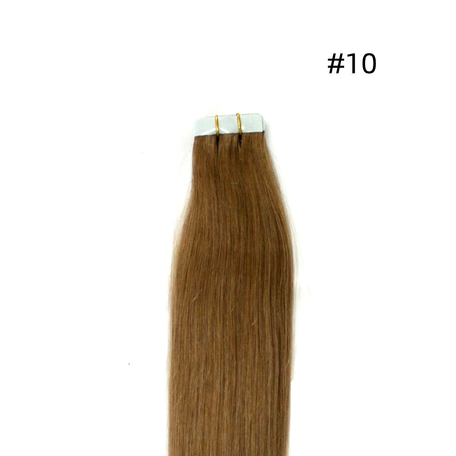 16" PU Nano Hair Extensions – Human Hair (20 Pieces)