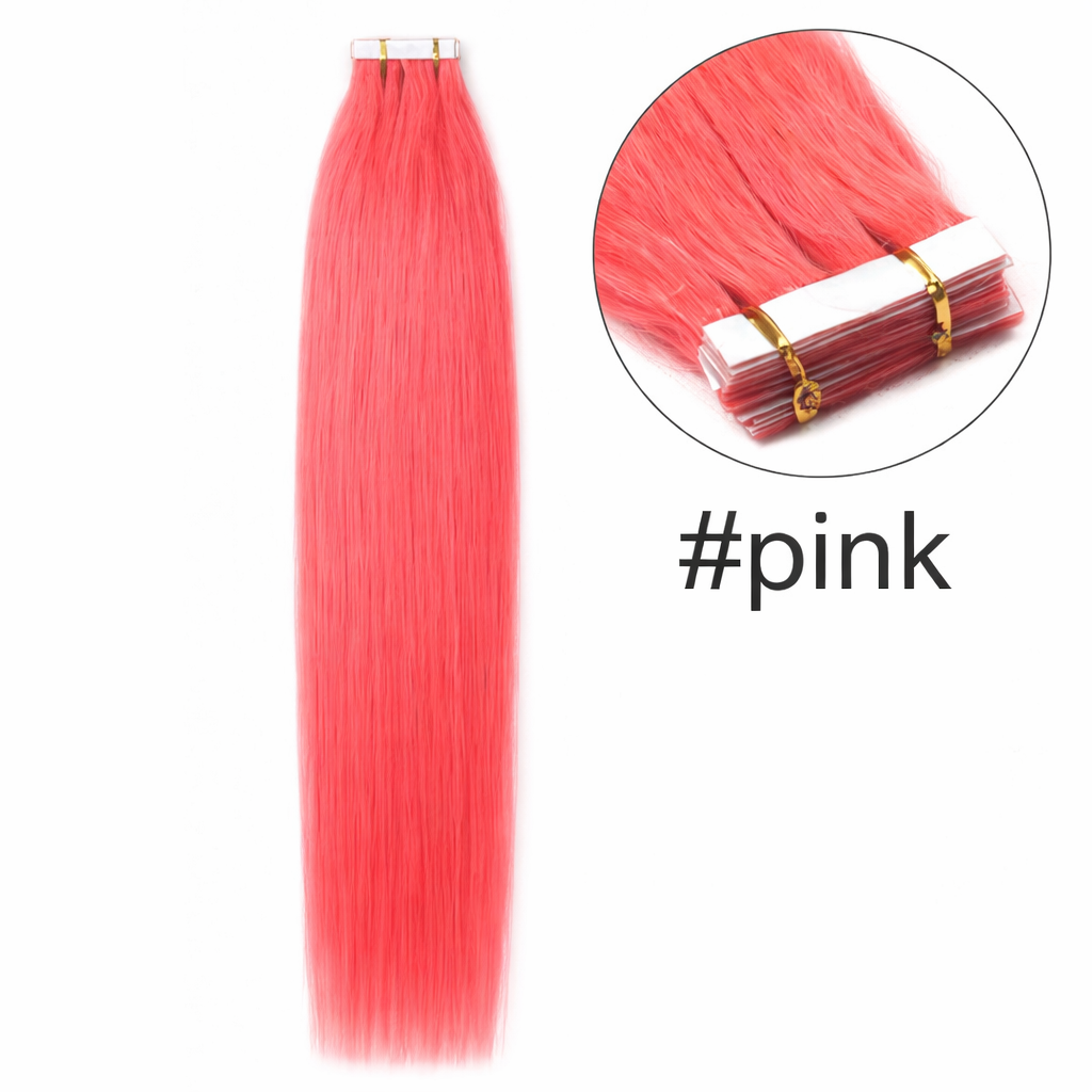 16" PU Nano Hair Extensions – Human Hair (20 Pieces)